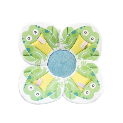 Blooming Baby Pond Pals infant bath seat – soft, safe, and supportive cushion for newborns and infants.