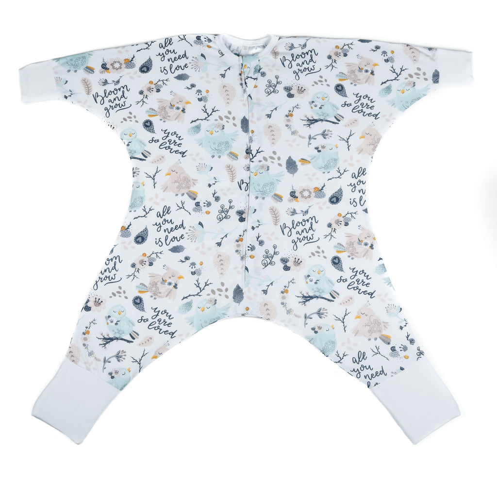 Rocket Flying Squirrel Pajama - Fleece – Sleeping Baby