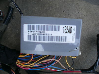 Jeep Wrangler TJ Wiring Cross Body Harness 2003 2004 56047162AD 2.4 4.0 Fuse Box - SoutheastJeeps.com