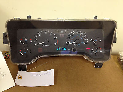 Jeep Wrangler TJ 1997 Speedometer Gauge Cluster Dash 56009171AB 277k K –  