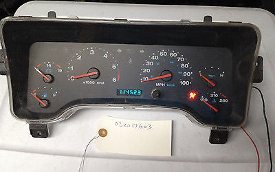 Jeep Wrangler TJ 2005-2006 Speedometer Gauge Cluster Dash 56010678AD 1 –  