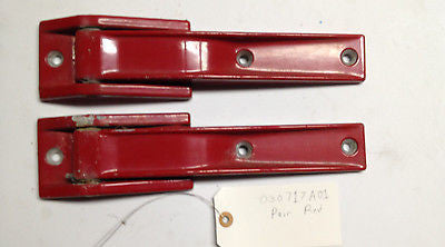 Pair Jeep Wrangler TJ Tailgate Hinges 97-03 Flame Red OEM Ships Free –  