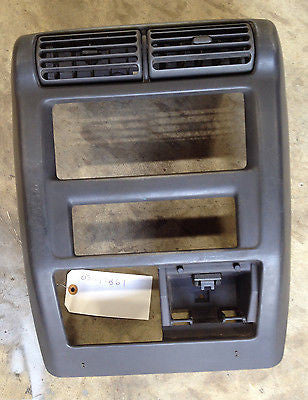 Jeep Wrangler TJ Radio Bezel Shroud 97-02 Dash Vent Surround OEM with –  