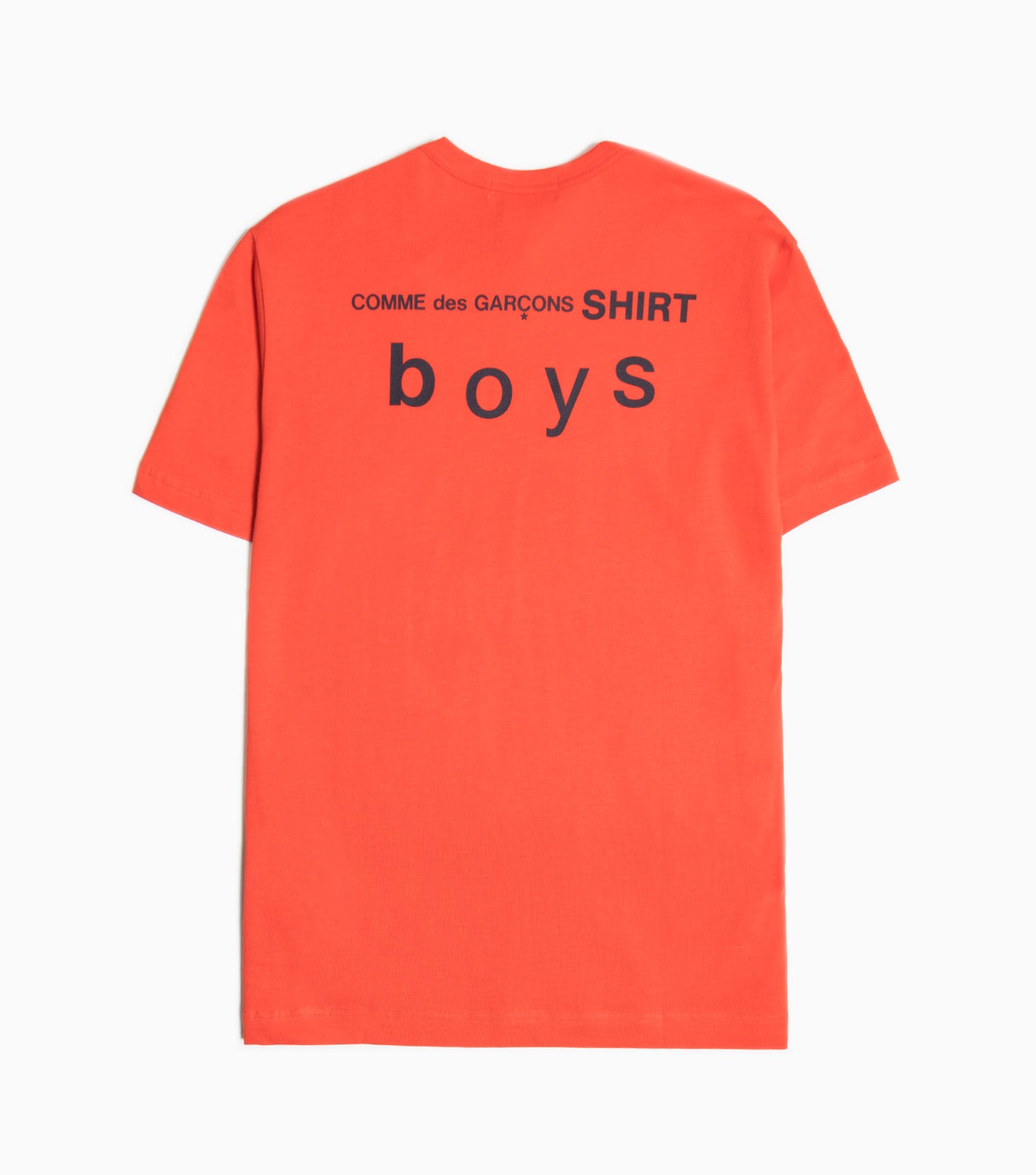 Comme des Garçons Shirt Boys Back Logo Jersey T-Shirt - Red– CARTOCON