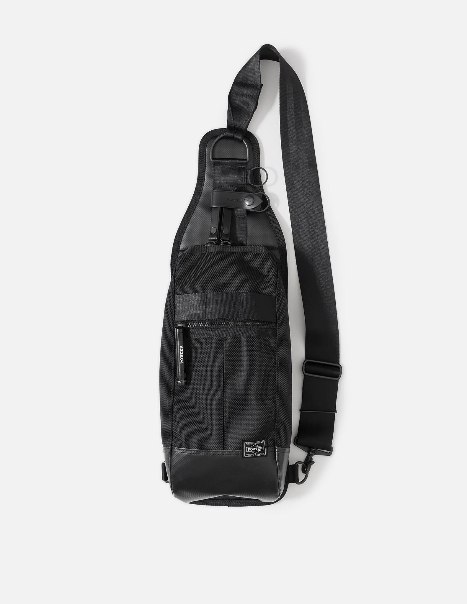 Porter Yoshida & Co Heat Sling Shoulder Bag - Black