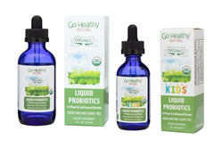 Liquid Probiotics Organic Vegan Kids Women Men Teens