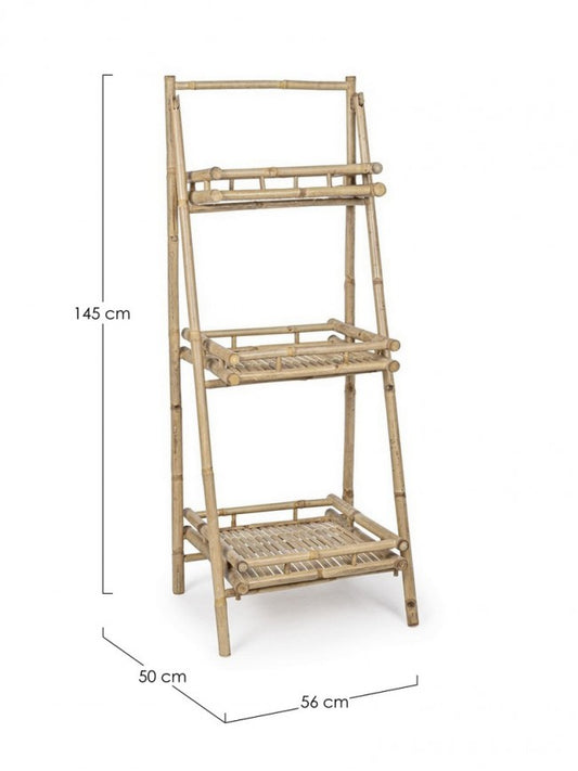 Porta borse trasparente 6 scomparti 36x2x120 H cm Domopak – PacelliShop