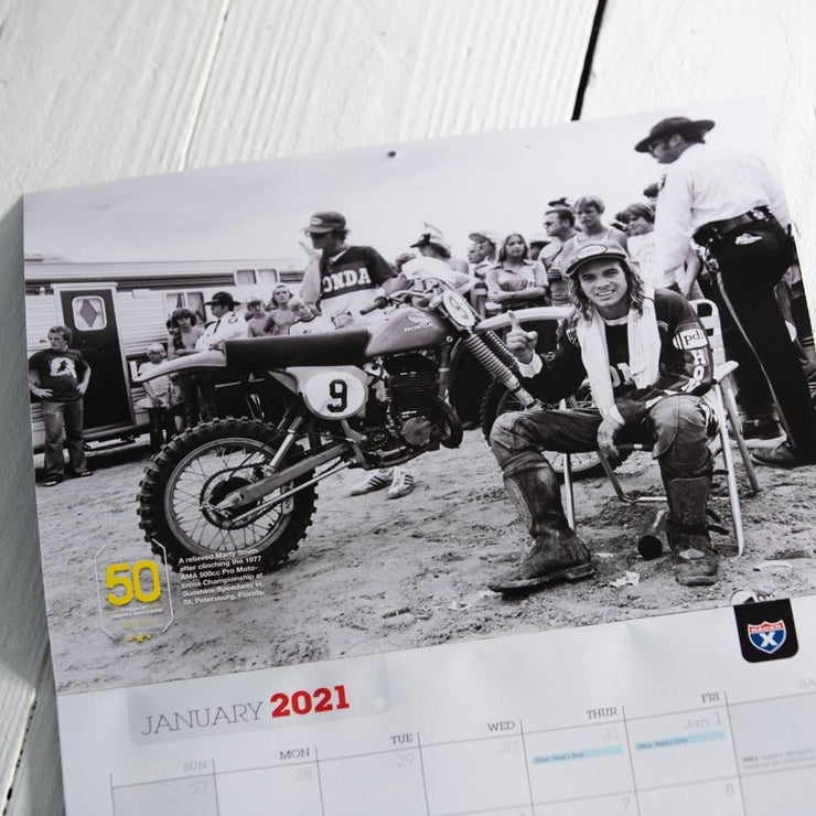 2021 Racer X Calendar Celebrating 50 Years of AMA Pro Motocross