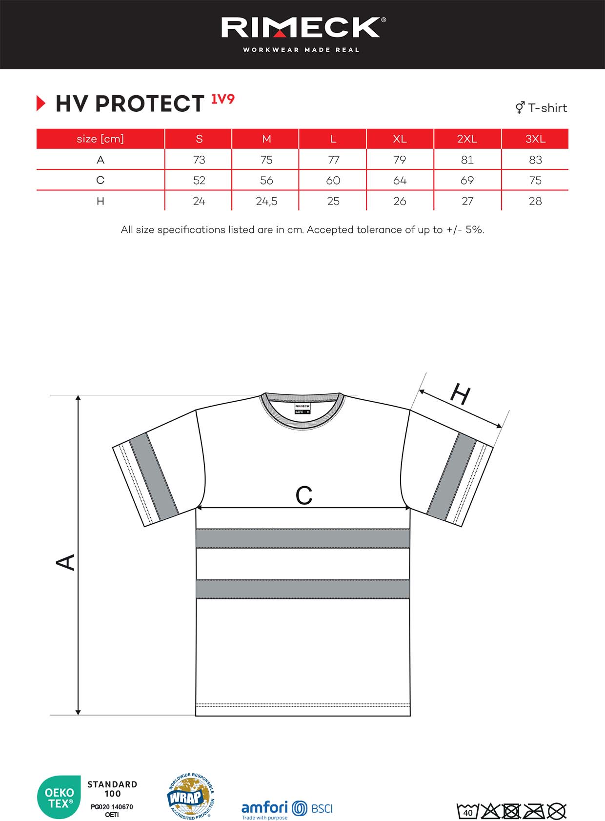 Rimeck HV PROTECT reflective shirt
