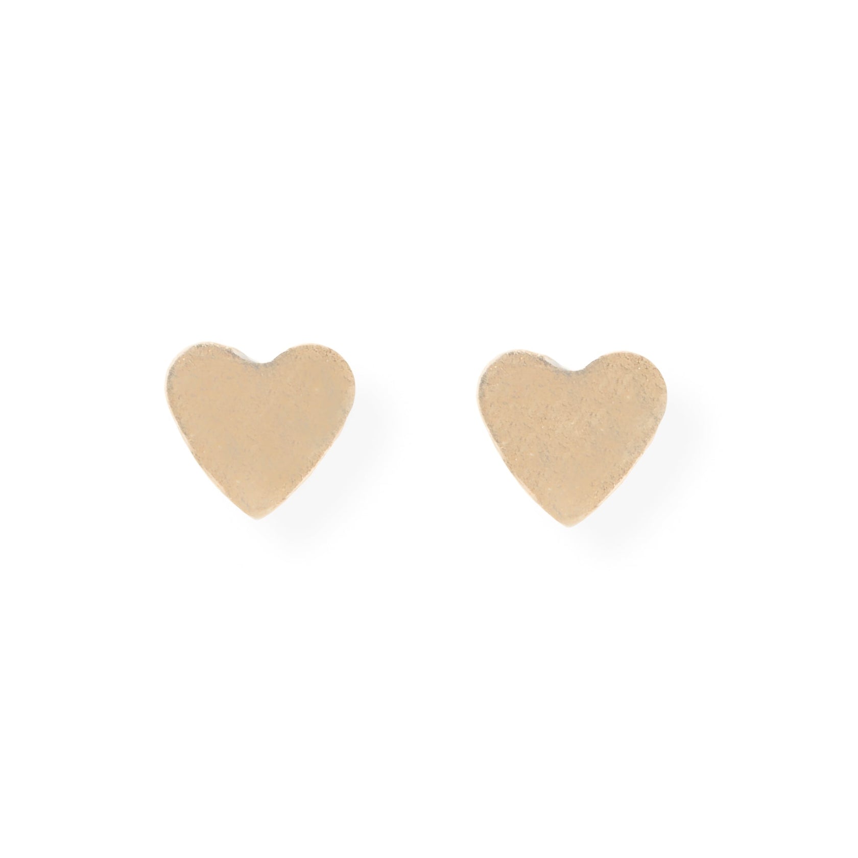 Tiny Heart Stud Earrings