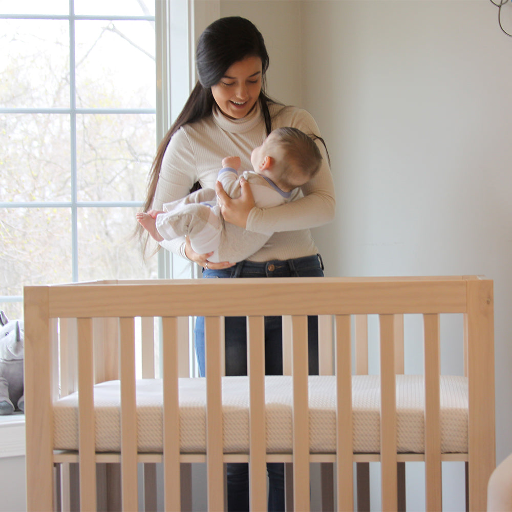 baby air bed crib