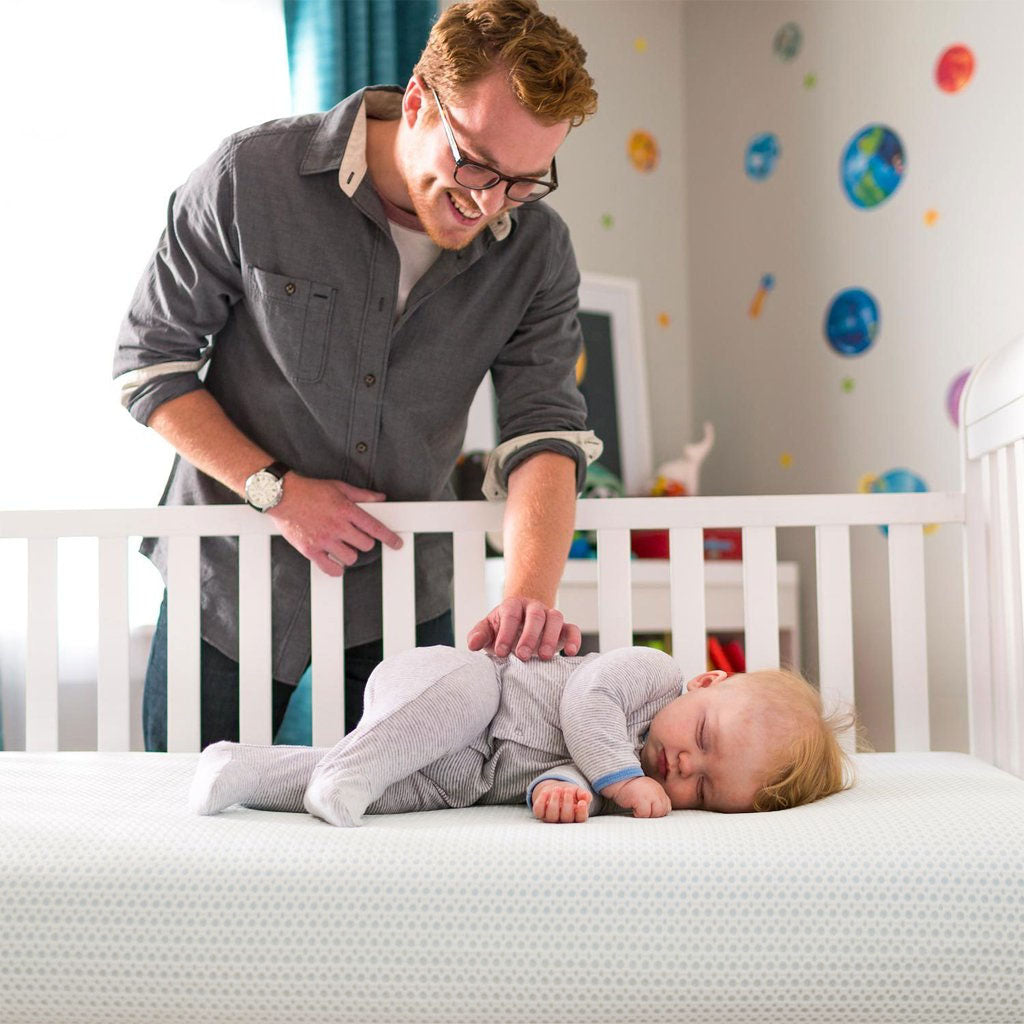 safe sleep breathable crib mattress