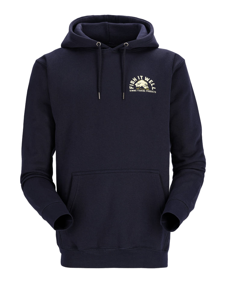 Fishing Hoody Simms Two Tone Grey Heather