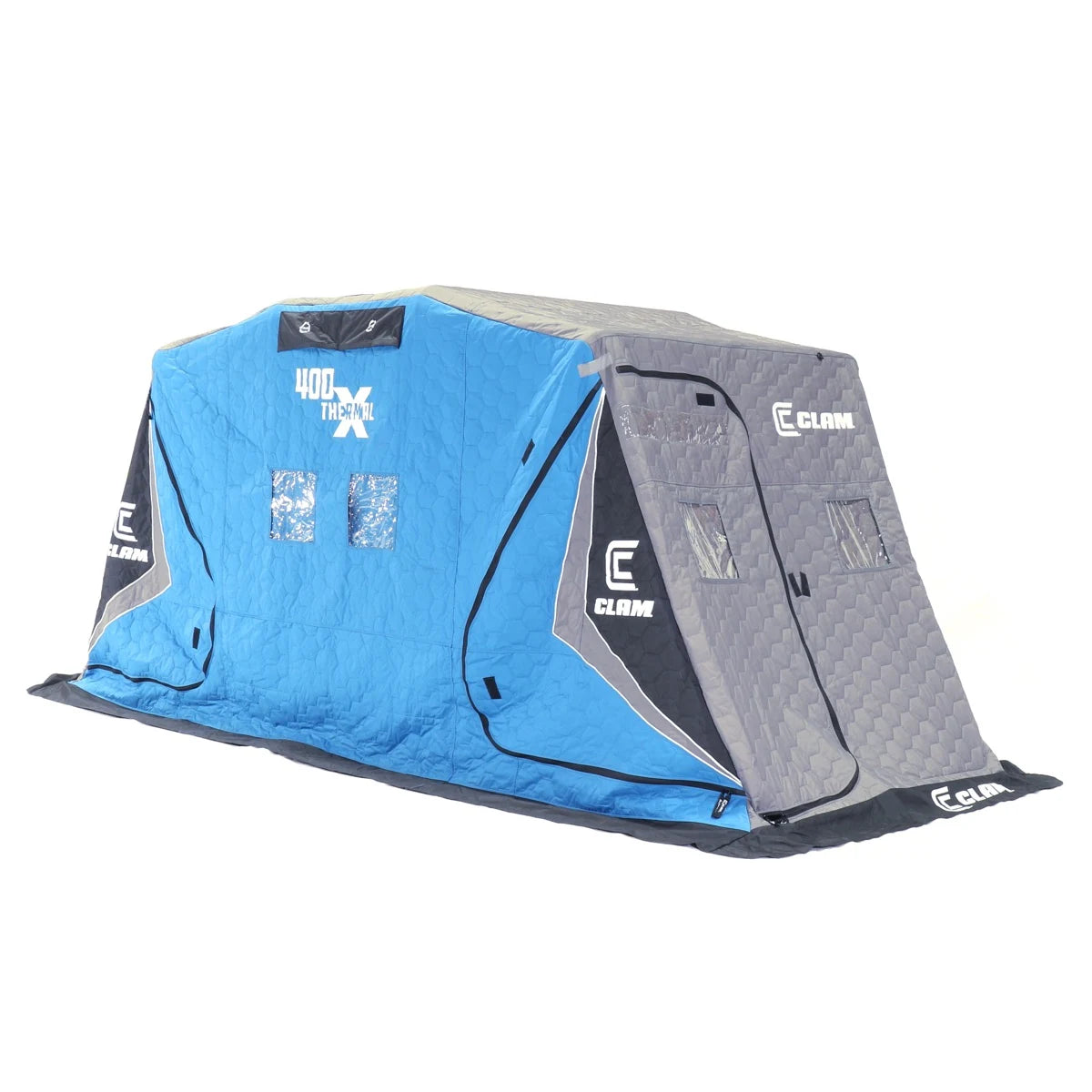 CLAM Portable 6 x 12 Ft C-720 Pop Up Ice Fishing Thermal Hub Shelter Tent,  1 Piece - Gerbes Super Markets