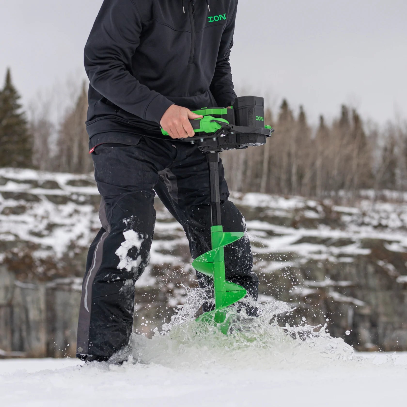 ION Alpha Steel Ice Auger - LOTWSHQ