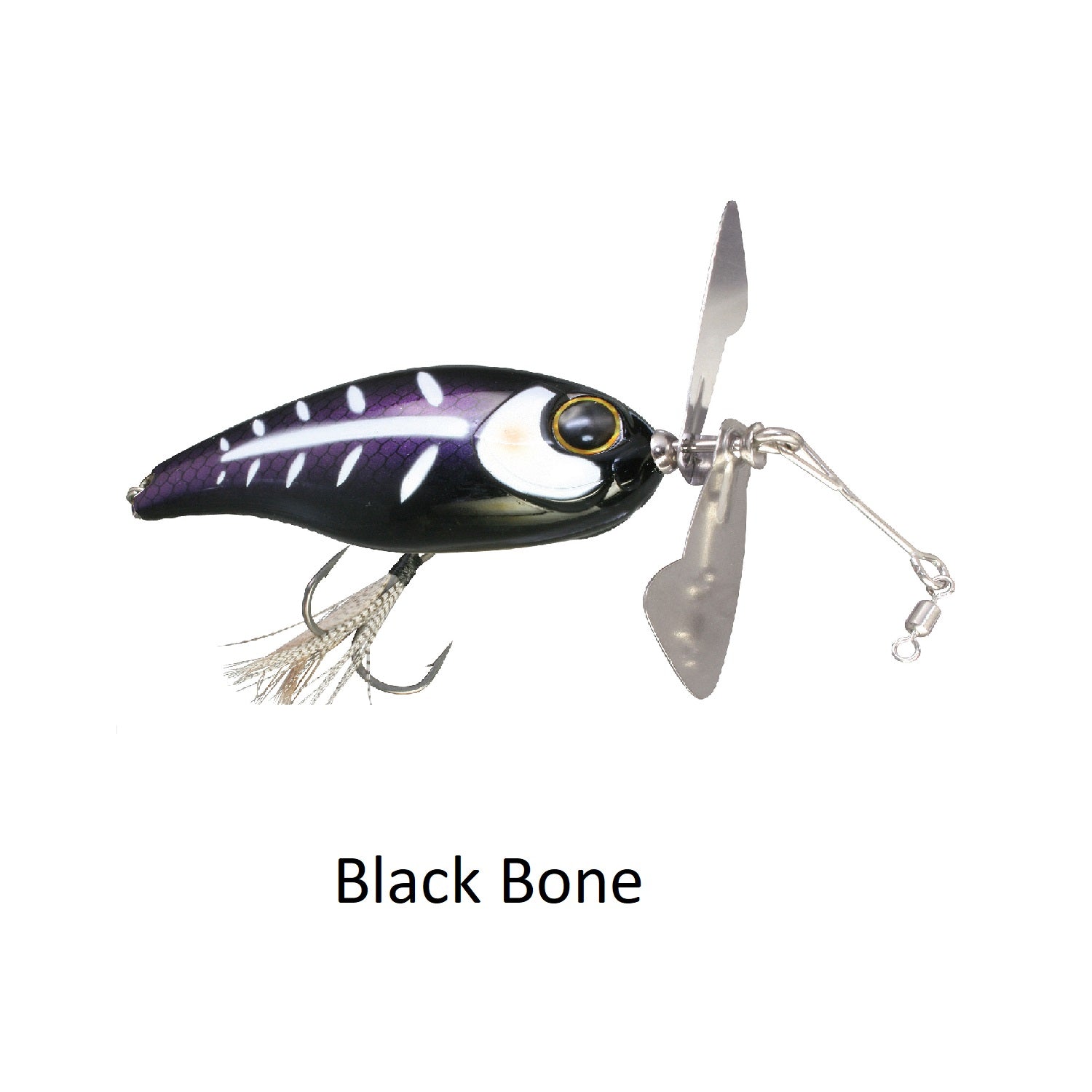 Jackall Pompadour Jr. Topwater Lure 2 1/2 inch Winged Topwater