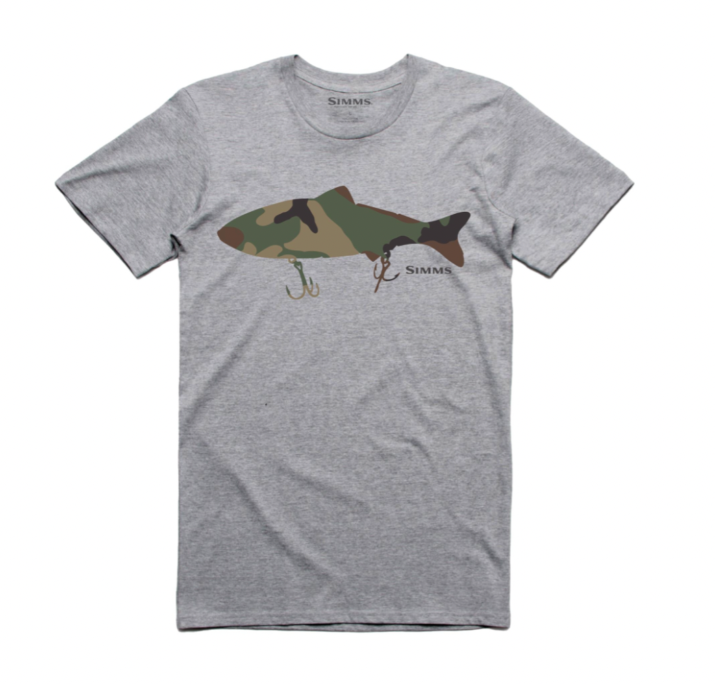 Simms Logo Bass T-shirt - LOTWSHQ