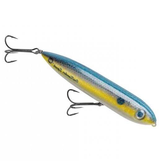 Heddon Super Spook Jr Chartreuse Black Head