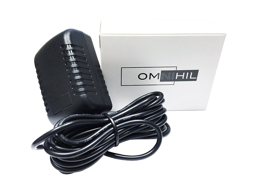 OMNIHIL AC/DC Adapter for Singing Machine STVG785W Karaoke Machine Rep