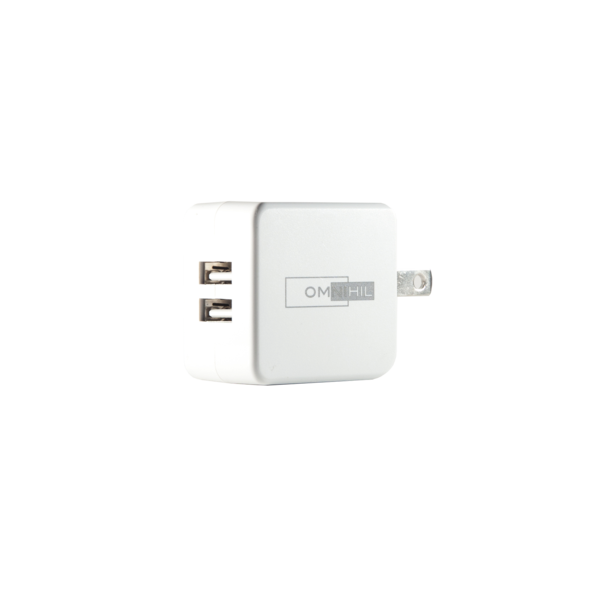 OMNIHIL Replacement 2-Port USB Charger for iLive Bluetooth Wireless Headphones - IAHB45R