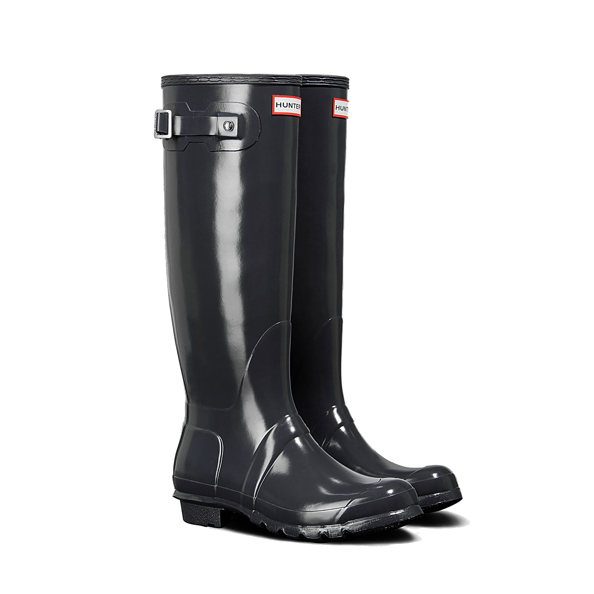 original tall gloss hunter boots