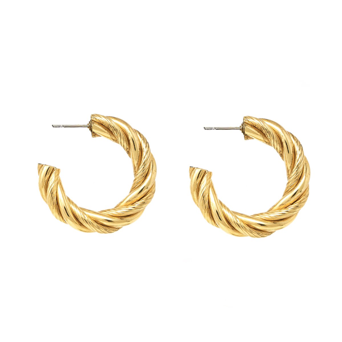 product image of gold hoop earrings