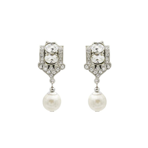 Pearl & Crystal Collection Earrings