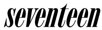 SEVENTEEN magazine logo