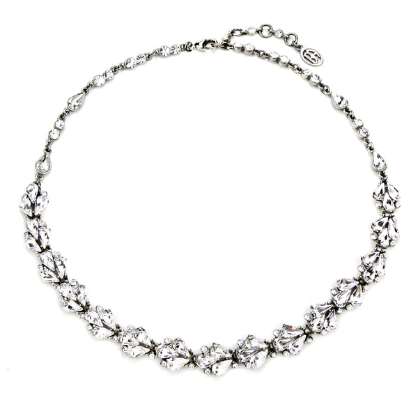 Sapphira Crystal Necklace | Crystal Statement Necklace | Ben-Amun ...