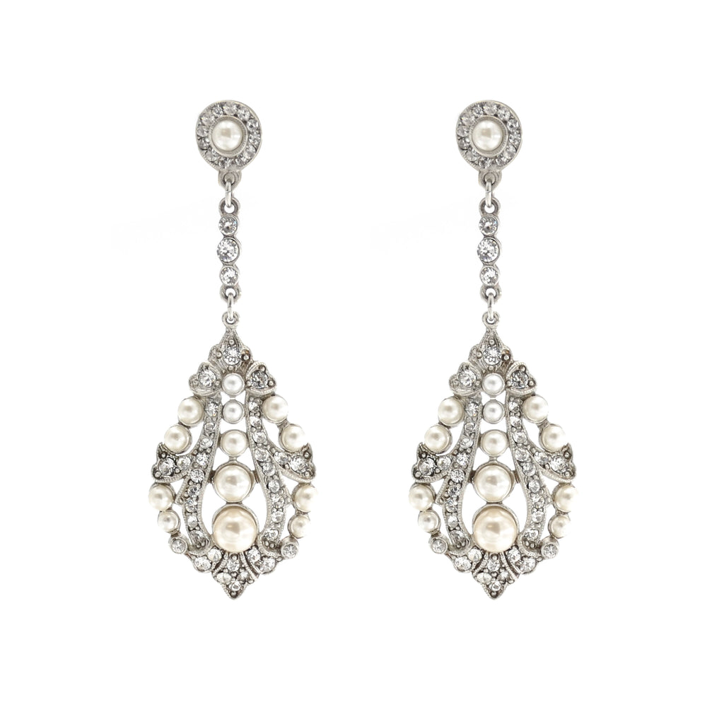 Ben-Amun Women's Embellished Chandelier Earrings＿並行輸入 - www