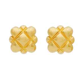 Ben-Amun gold-plated ornate clip-on earrings