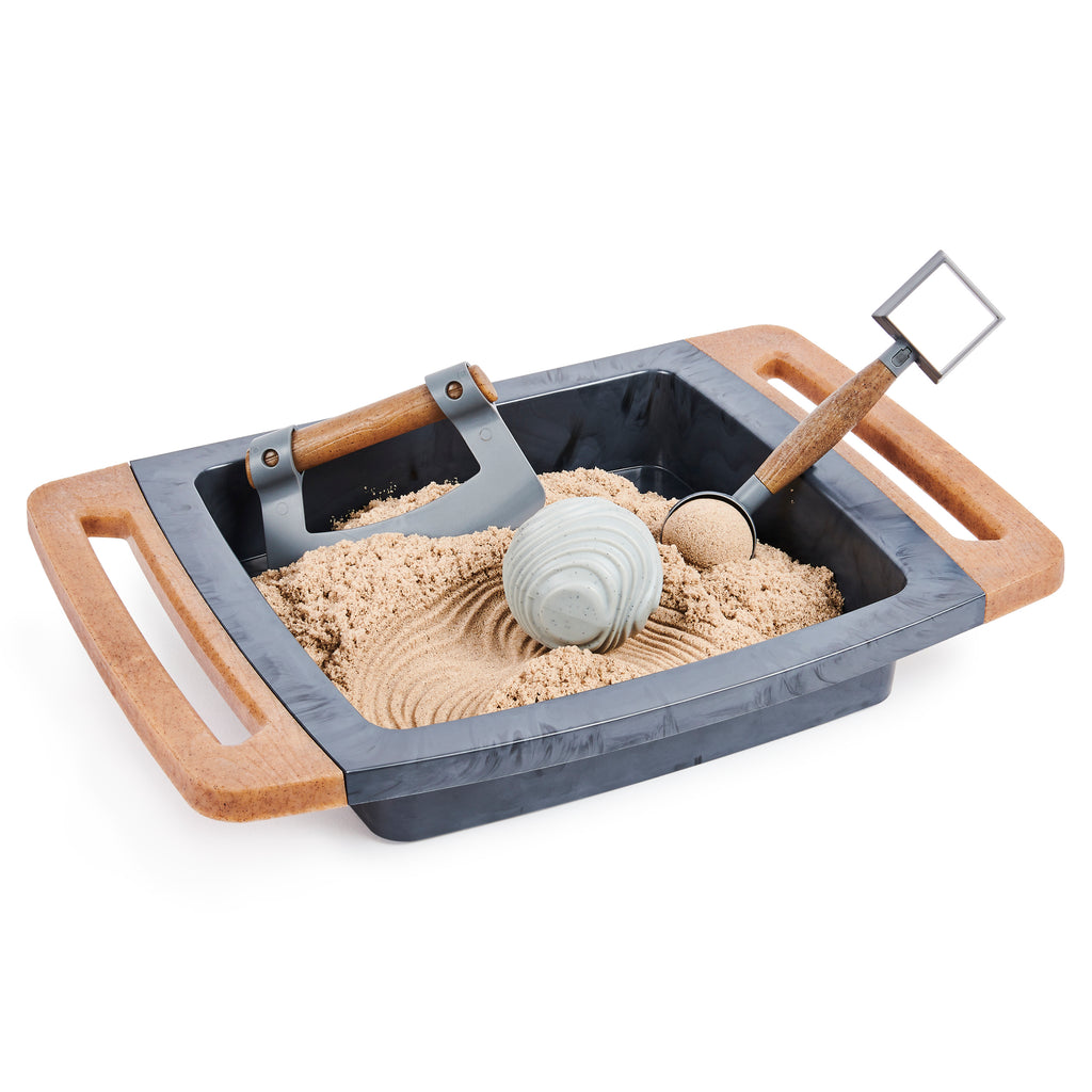 kinetic sand kalm zen garden