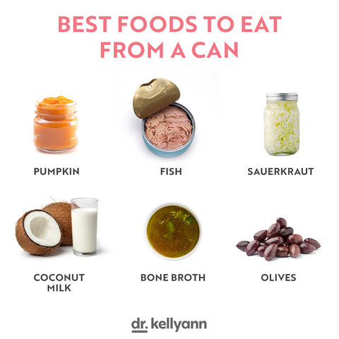 best foods to eat from a can