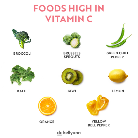 Alimentos Altos en Vitamina C