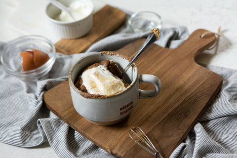 Vanilla Latte Collagen Mug Cake