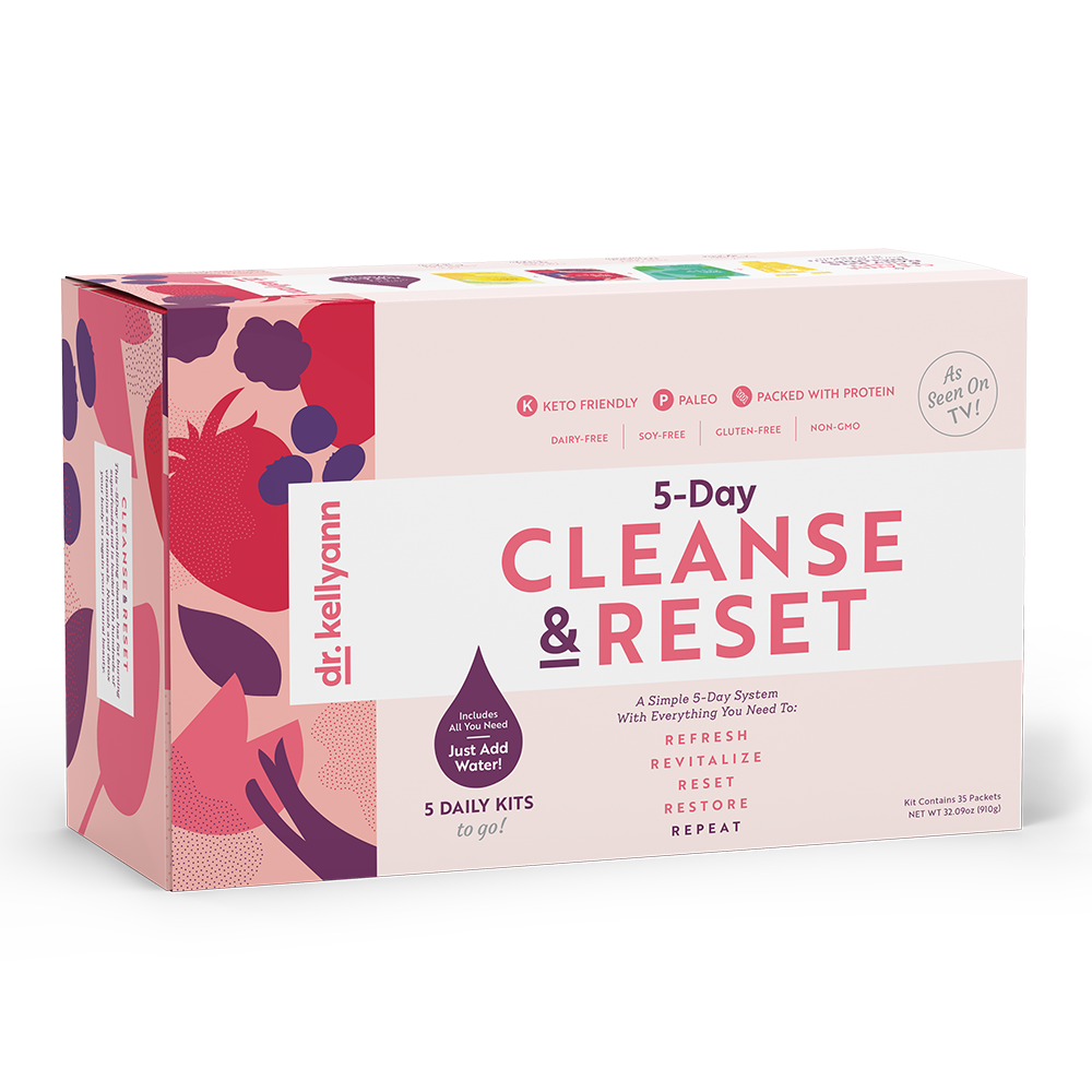 5 Day Cleanse And Reset Detox Cleanse Dr Kellyann