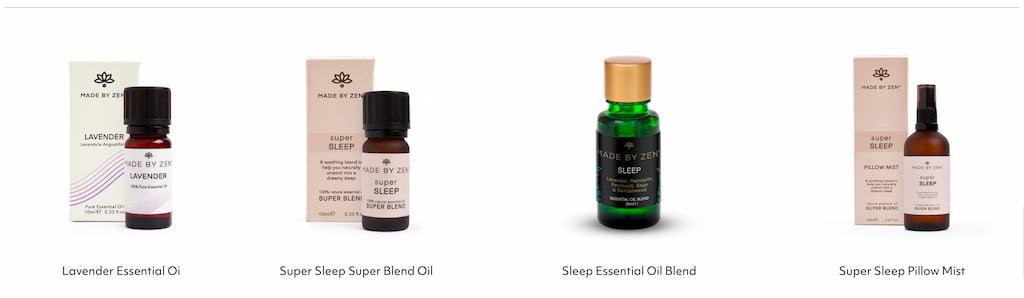 Essential Oils that can aid a restful nights sleep