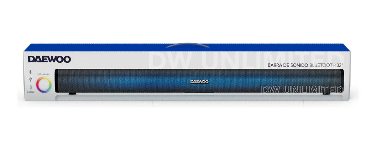 Barra De Sonido Con Subwoofer Daewoo Ultimate 5.1 - Selectsound.com.mx