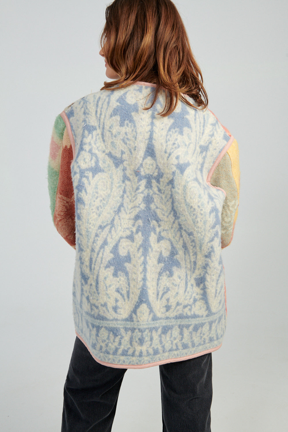 Carleen Liner Jacket-Carleen patchwork quilt jacket-Idun-St. Paul