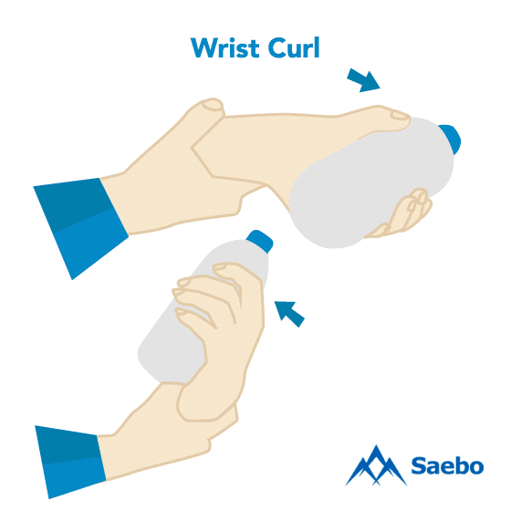 Exercise #20: Wrist Curl Exercises for Stroke Recovery Survivors & Patients at Home