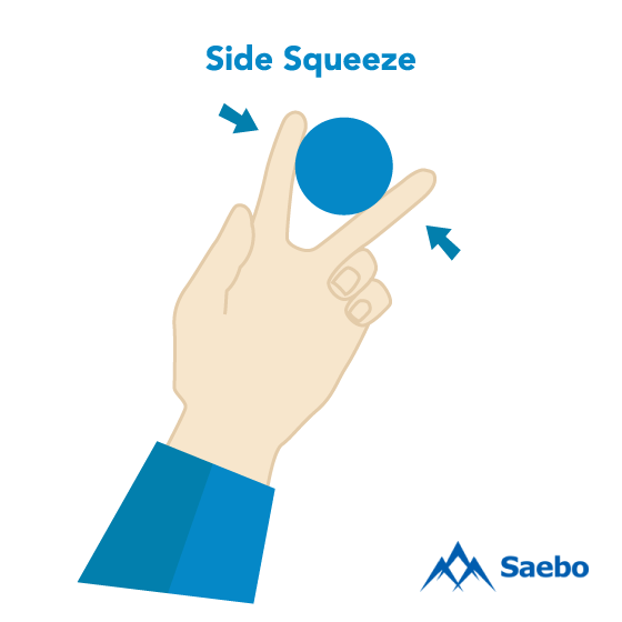 Exercise #5:  Side Squeeze Exercises for Stroke Recovery Survivors & Patients at Home