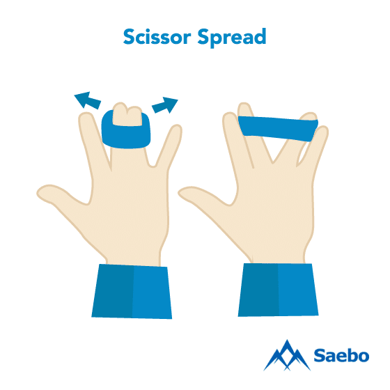 Exercise #7: Scissor Spread Exercises for Stroke Recovery Survivors & Patients at Home