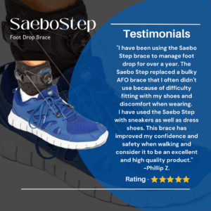 SaeboStep Foot Drop Brace - Testimonial