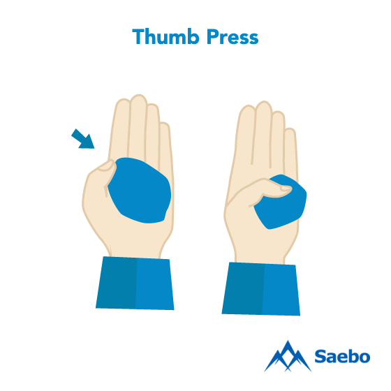 Exercise #8: Thumb Press Exercises for Stroke Recovery Survivors & Patients at Home