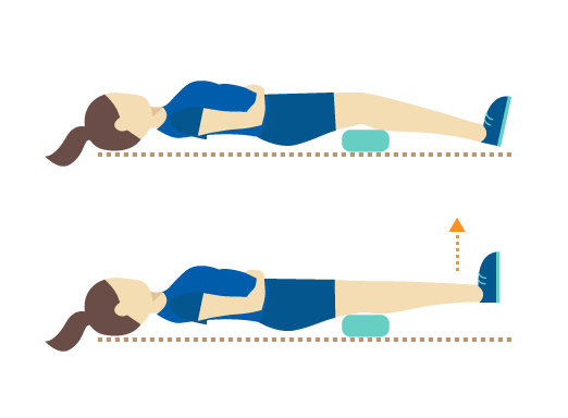 Exercise 4: Basic Bridging Exercise - Supported Leg Lifts