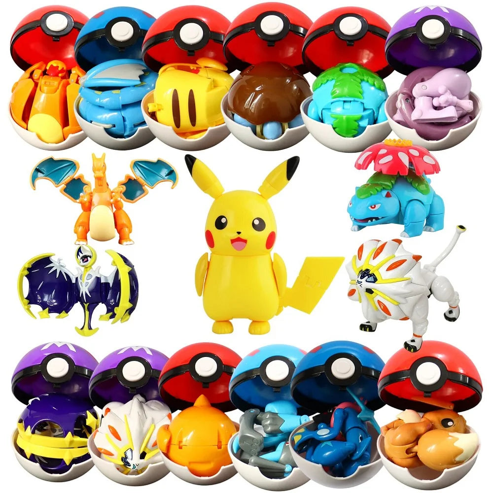 12 Styles Pokemon Figures Toys