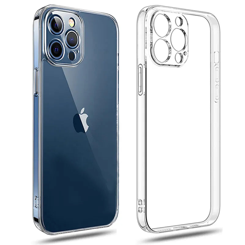 Clear Phone Case For iPhone 11 12 13 14 15 Pro Max