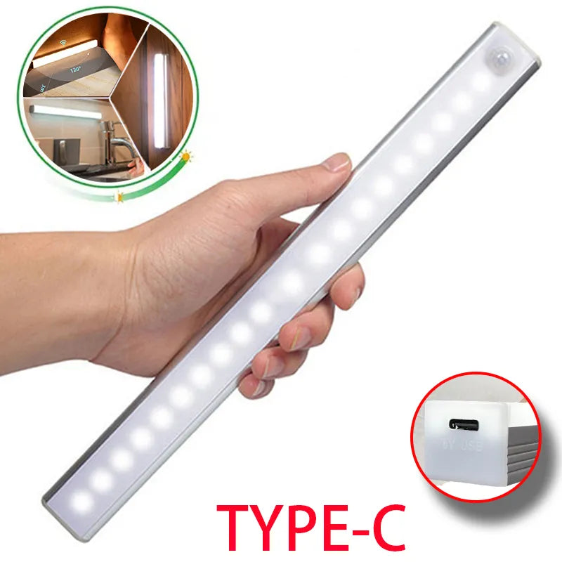 Wireless Motion Sensor LED Night Light Strip