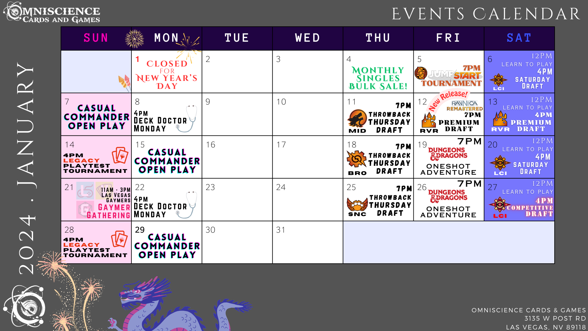Las Vegas Calendar Of Events January 2024 - Daune Eolande