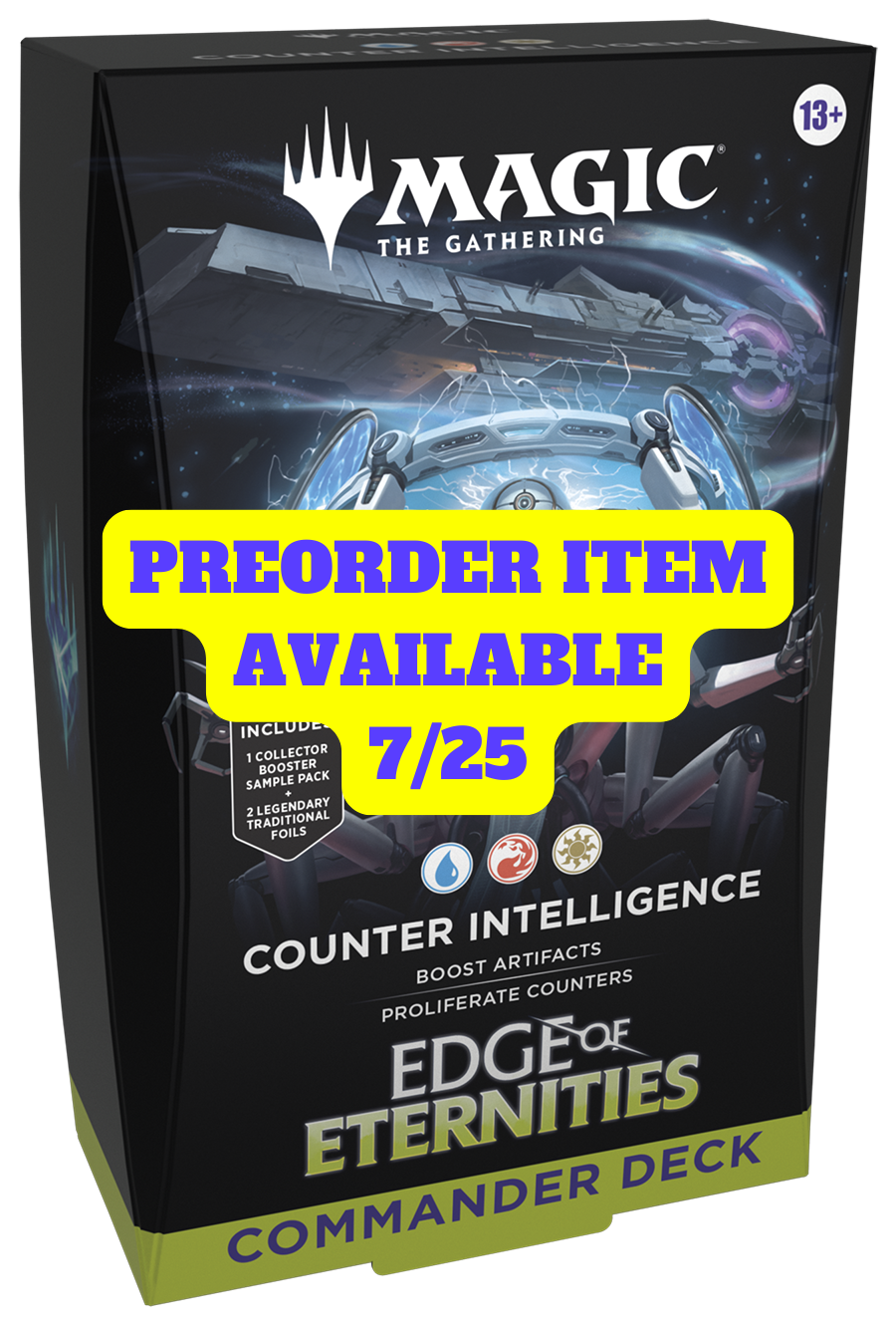 [PREORDER] Magic the Gathering Edge of Eternities Commander Deck - Counter Intelligence - (EOC)